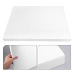 2Pcs White High Density Polyurethane Foam Sheets Protective Foam Pads for Phone Storage and Shipping