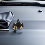 Compact Battery Disconnect Switch Copper Plastic for Car Rv Easy Installation