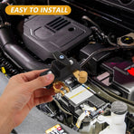 Compact Battery Disconnect Switch Copper Plastic for Car Rv Easy Installation
