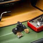 Compact Battery Disconnect Switch Copper Plastic for Car Rv Easy Installation