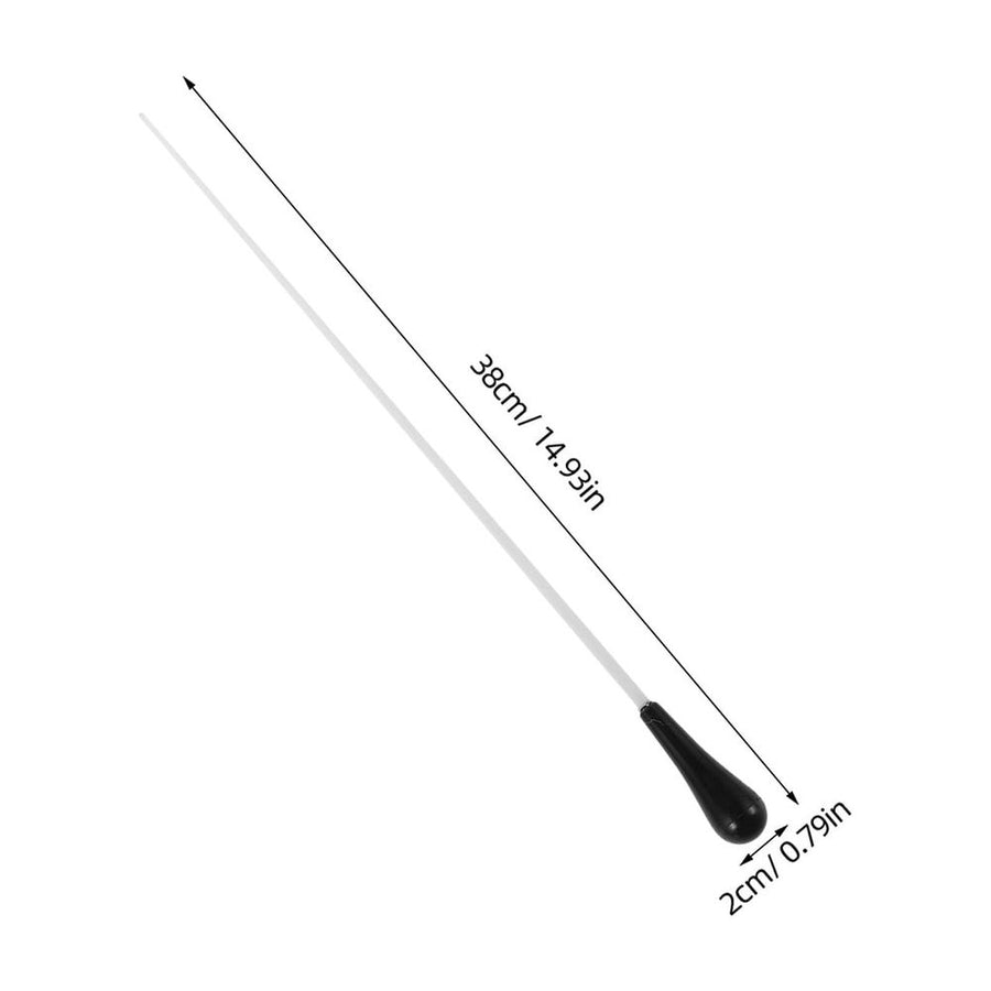 Metal Baton with Ergonomic Grip for Concerts, Multi-Material Construction, Professional Conducting Tool