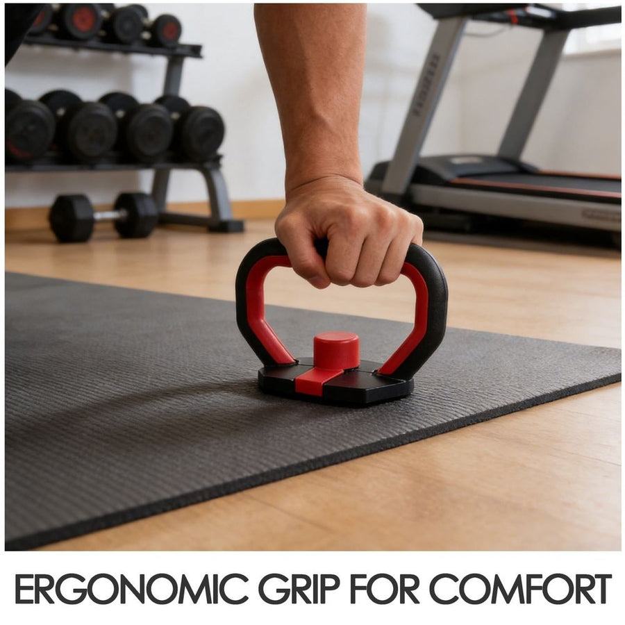 Kettlebell Dumbbell Handle Attachment for Weight Plates, Pp Tpr