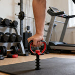 Kettlebell Dumbbell Handle Attachment for Weight Plates, Pp Tpr
