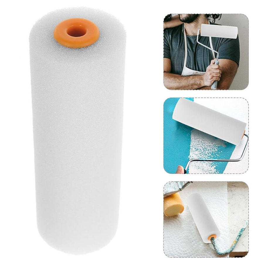 6Pcs Paint Brush and Roller Kit Wall Painting Supplies for Homeowners