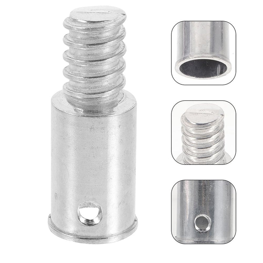 Durable Metal Thread Adapter for Mop and Broom Handles Easy Installation