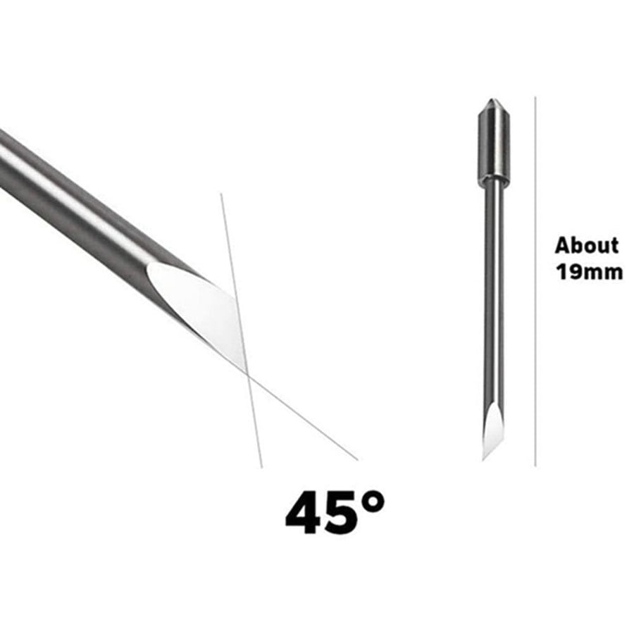 75Pcs 45 Degree for Vinyl Cutter Plotter Blades CB09U Silhouette Cutting Knife 45 Degree
