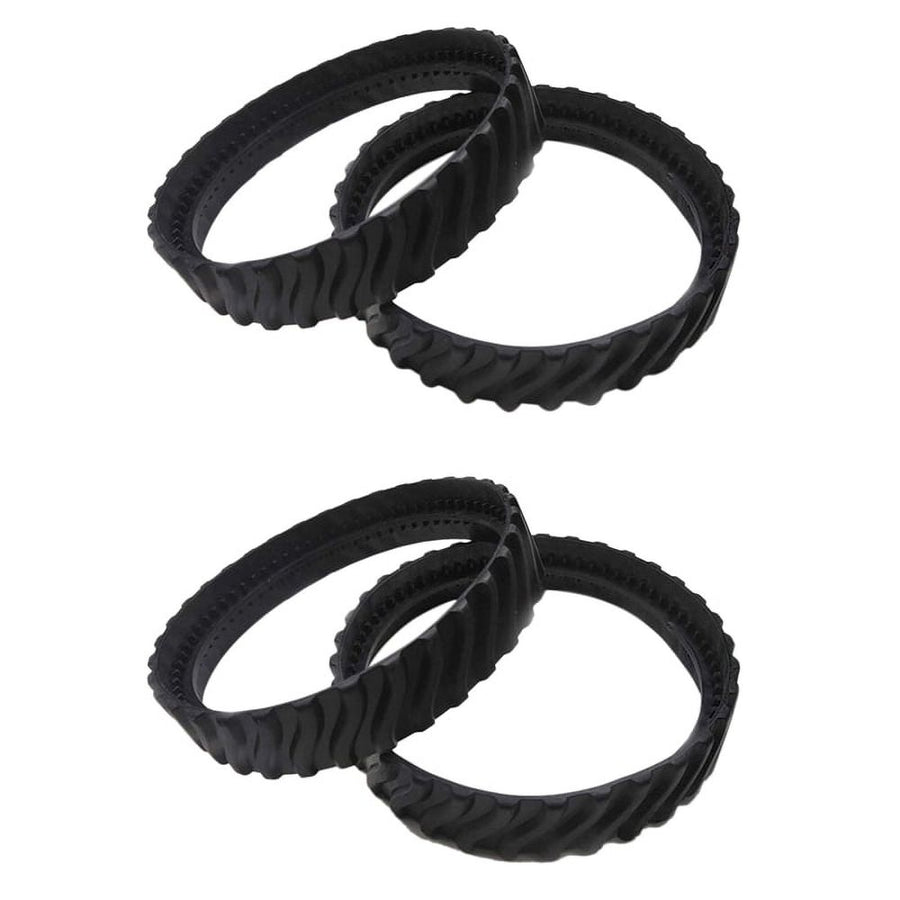 4Pcs Exact Track Replacement In-Ground Pool Cleaner Heavy Duty Rubber Track