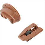 Drawer Slides 5Pairs with Roller Undermount Drawer Slides Stopper