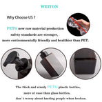 2 Pack Foaming Soap Dispenser 15Oz Refillable Foam Liquid Hand Soap Empty Pump Bottle Container - Brown 450Ml