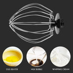 Stainless Steel Balloon Wire Whip Mixer Attachment for Flour Cake Whisk Egg Cream Kitchen Tool