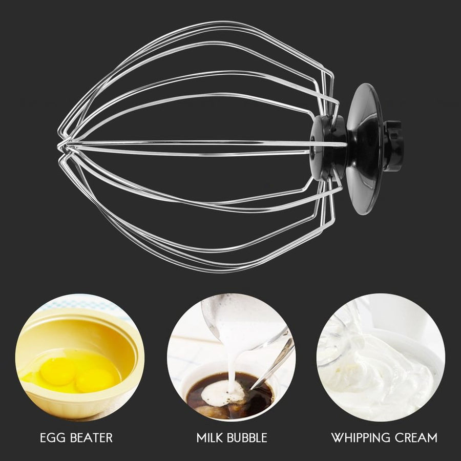 Stainless Steel Balloon Wire Whip Mixer Attachment for Flour Cake Whisk Egg Cream Kitchen Tool