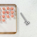 Meatball Mold Plated Silver Stainless Steel Ergonomic Practical Kitchen Utensil