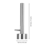 Meatball Mold Plated Silver Stainless Steel Ergonomic Practical Kitchen Utensil