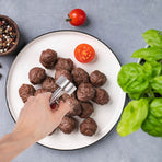 Meatball Mold Plated Silver Stainless Steel Ergonomic Practical Kitchen Utensil