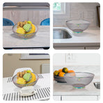 Kitchen Stainless Steel Mesh Strainer Basket for Fruit Vegetable and Rice Drain