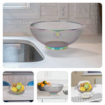 Kitchen Stainless Steel Mesh Strainer Basket for Fruit Vegetable and Rice Drain