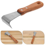 4Pcs Manual Tree Bark Remover Tool with Forged Blade for Efficient Gardening Tasks
