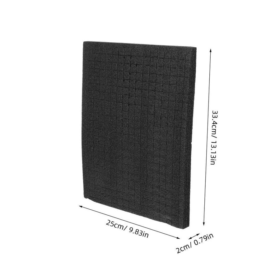Black Foam Divider Sheets for Shipping and Packing with Versatile Toolbox Use