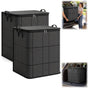Foldable Comforter Storage Bags Large Capacity Dust Proof Organizer with Zipper Handles.180L