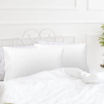 2PCS Soft Cotton Pillowcases Envelope Beaver Standard