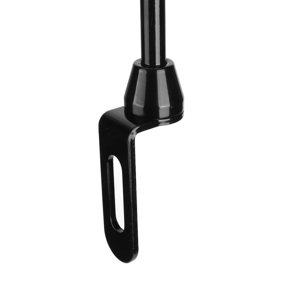 Motorcycle Auto Flagpole Rear Seat Luggage Rack Mount Flag Pole AccessoryBlack
