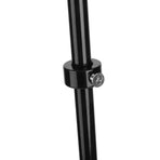 Motorcycle Auto Flagpole Rear Seat Luggage Rack Mount Flag Pole AccessoryBlack