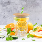 Bamboo Jar Lids Smooth Edges Excellent Sealing Performance 8Pcs