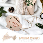 1000pcs Cotton Tag Rope Price Tag Fasteners for Clothing Labels