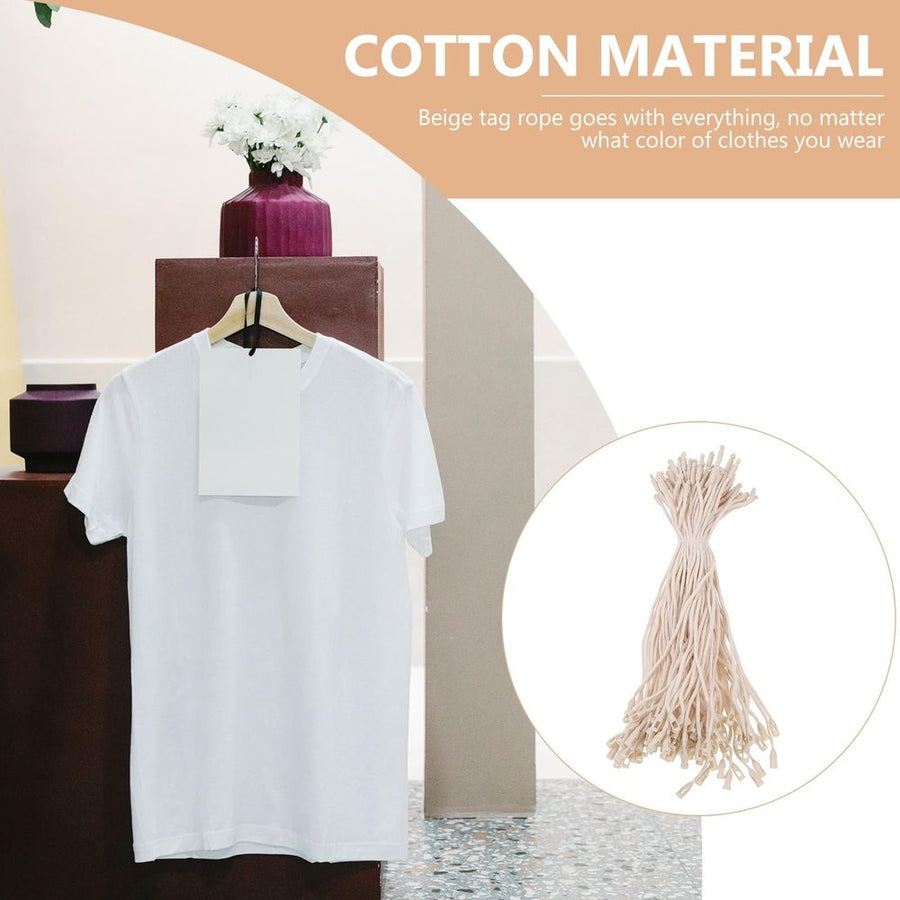 1000pcs Cotton Tag Rope Price Tag Fasteners for Clothing Labels