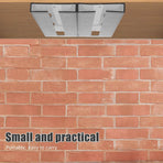 2Pcs Under Shelf Stemware Storage Rack Plastic Glassware Drying Organizer for Home Kitchen Grey
