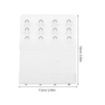 5 Pcs Bra Strap Extenders White Elastic Design Pressure Relief for Women's Bra