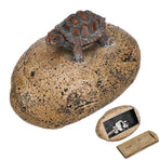 Garden Turtle Statue Key Hider, Assorted Colors, Durable and Concealed