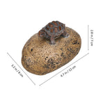 Garden Turtle Statue Key Hider, Assorted Colors, Durable and Concealed