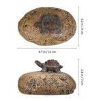 Garden Turtle Statue Key Hider, Assorted Colors, Durable and Concealed