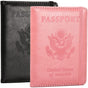 RFID Passport Holder Cover Traveling Passport Case, 2Pack