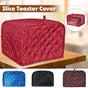 Quilted Toaster Cover, Polyester, 2 Slice, Dustproof Appliance Cover