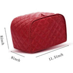 Quilted Toaster Cover, Polyester, 2 Slice, Dustproof Appliance Cover