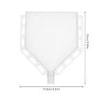 1Set Rectangular Plastic Air Conditioner Water Tray for Homeowners and Maintenance Staff