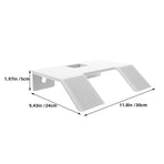 Durable White ABS Turtle Basking Platform, Suitable for Reptiles