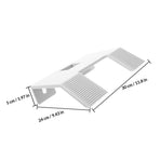 Durable White ABS Turtle Basking Platform, Suitable for Reptiles