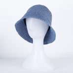 Womens Straw Sun Hat Woven Bucket Hat Fishing Hat Beach Hat Foldable Cap Solid Color Straw Beach Hat Summer