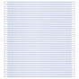 50Pcs White Hanging File Divider Rails Metal Frame for Office Use