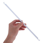 50Pcs White Hanging File Divider Rails Metal Frame for Office Use