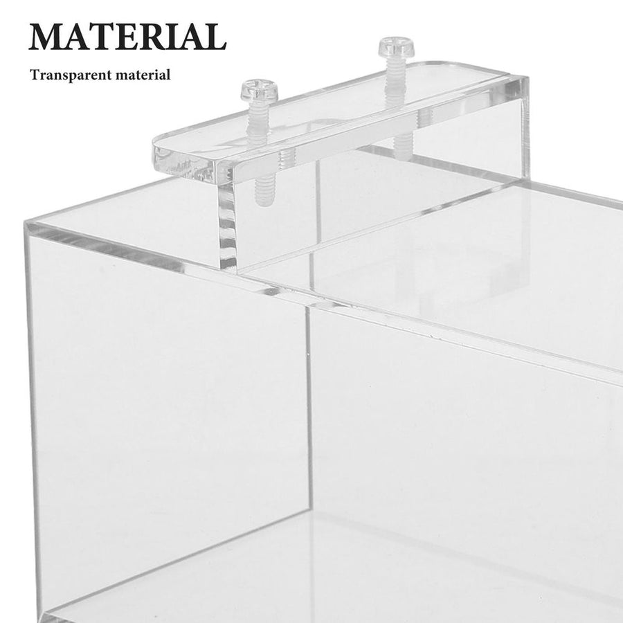 Auto Refill Acrylic Fish Tank with Stable Water Level Transparent