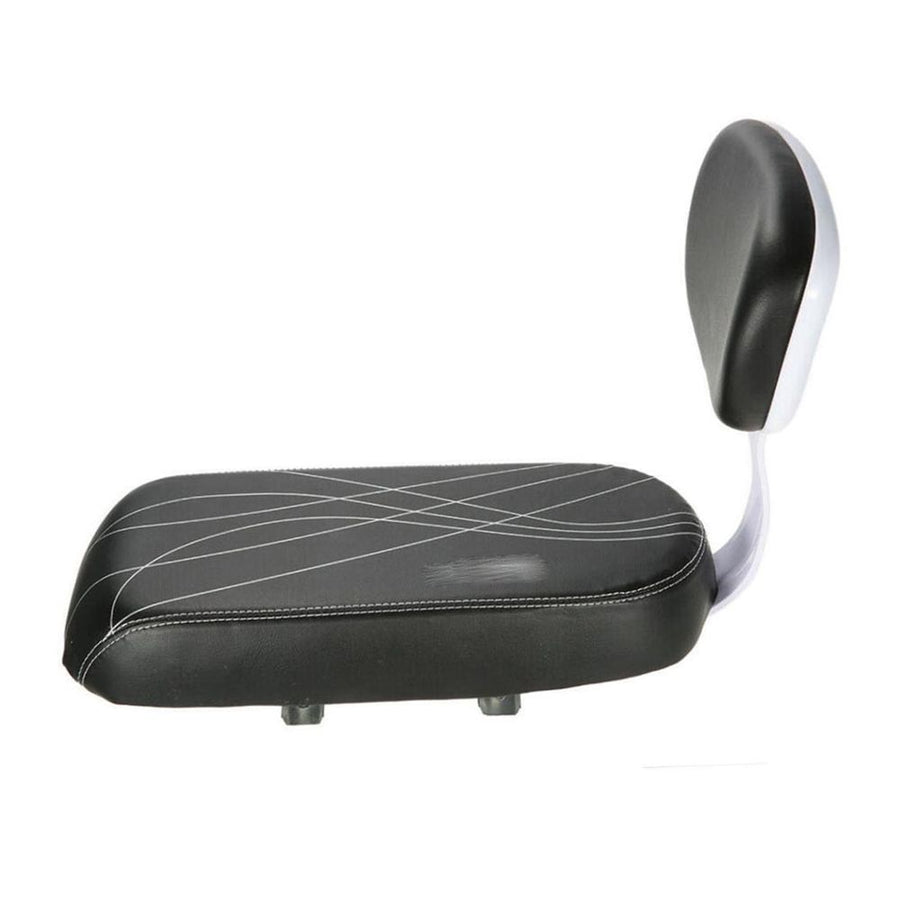 1Pack Backrest Cushion Easy to Clean Black for Bicycle Riders