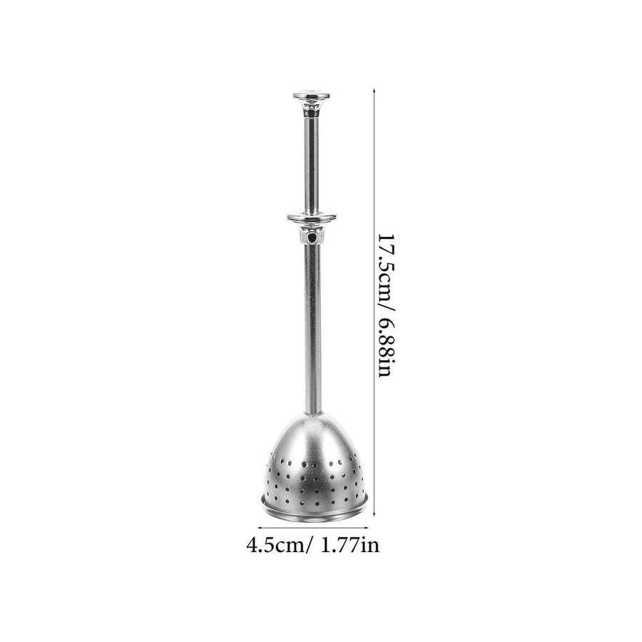 Reusable Stainless Steel Tea Strainer with Fine Mesh, Metal Loose Leaf Tea Infuser in