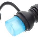 Hydration Bladder Mouthpiece Black Silicone High-Flow Antifreeze Valve Detachable Dust Cover