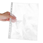 A4 Page Protectors, Clear Top Loading, Sturdy and Waterproof, for Home, 300Pcs