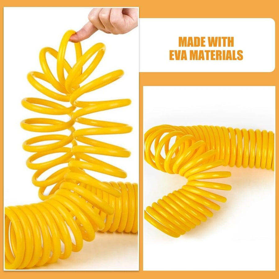 Expandable Car Wash Hose Pipe Yellow EVA for Home and Outdoor Use 1 Piece