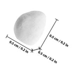 White Decorative Gravel for Landscaping, Fish Tanks, Aquariums, and Craft Projects - 1 Set